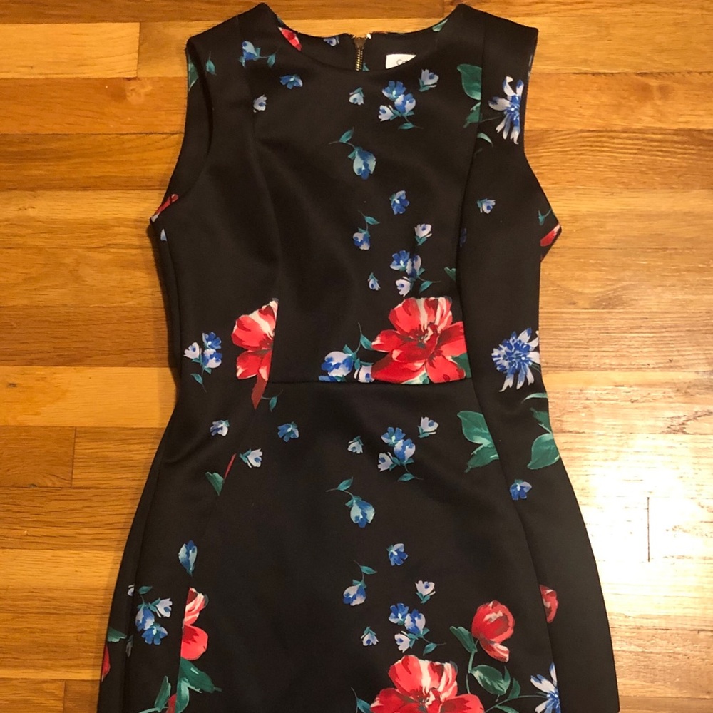 Calvin Klein Floral Sheath